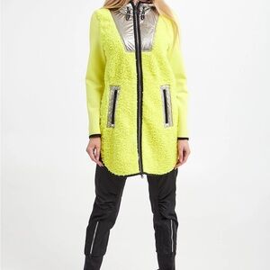 Women’s Silver and Citric Acid Sportalm Long Jacket